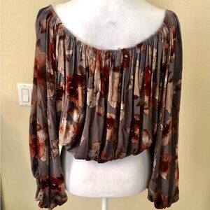 Miley & Molly Floral Off-Shoulder Blouse